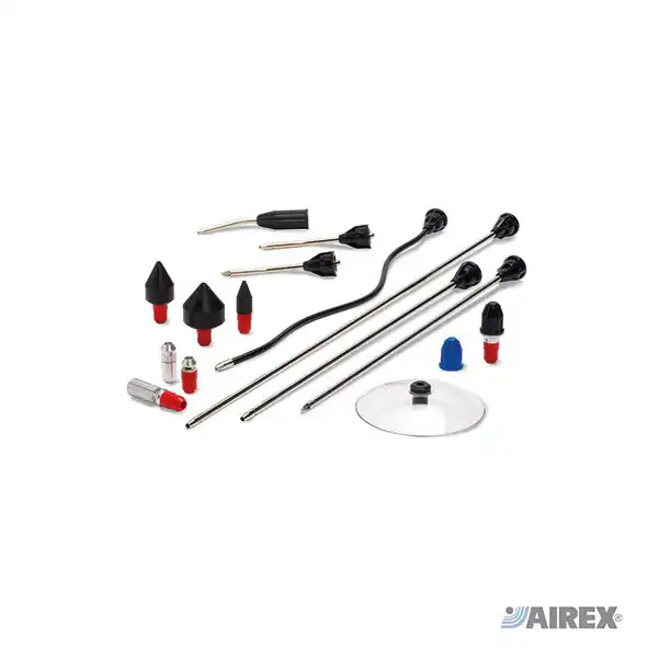 Gamma di ugelli terminali e accessori di ricambio originali per pistole di soffiaggio professionali Cejn. AIREX