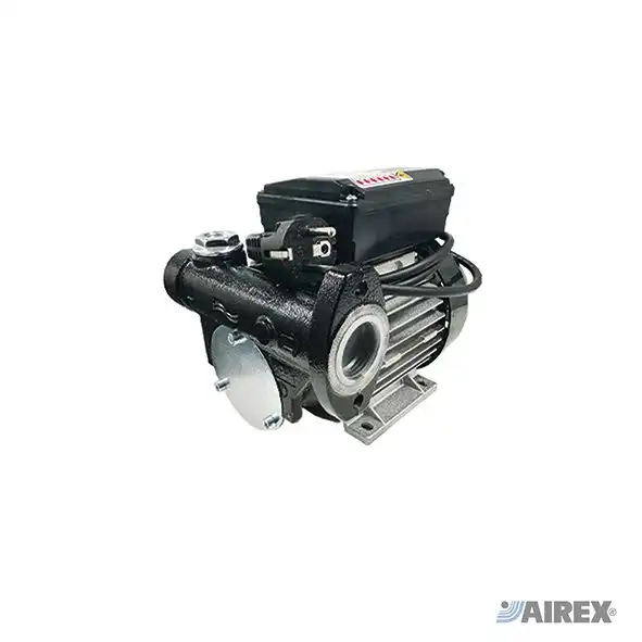 Elettropompa 230V 50Hz autoadescante con protezione termica, filtro e valvola by-pass. AIREX