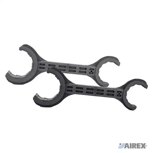 Spanners in black technopolymer for tightening system fittings. AIREX