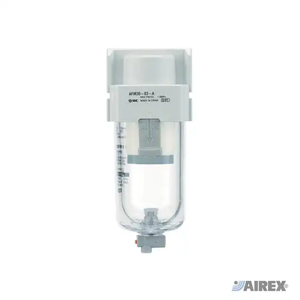 Microfiltro disoleatore SMC ad alta efficienza per la rimozione di vapori d'olio. AIREX