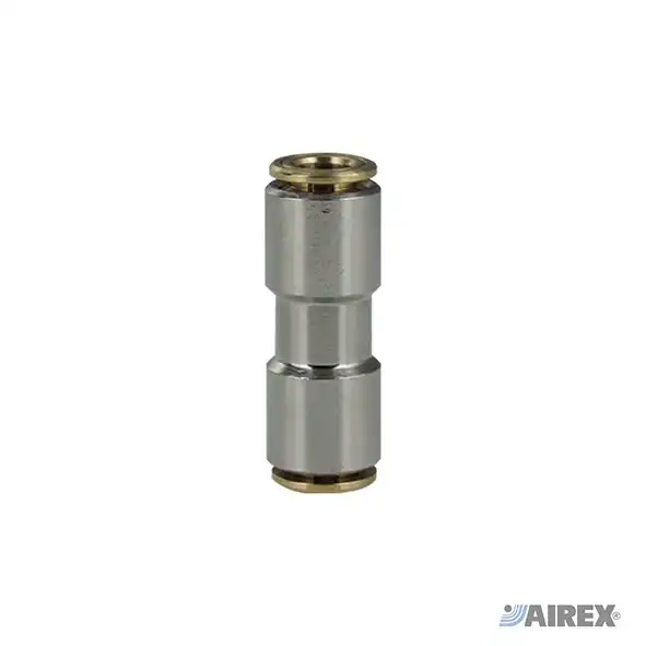 Giunzione intermedia diritta per media pressione per il collegamento in linea di tubi aria industriali. AIREX