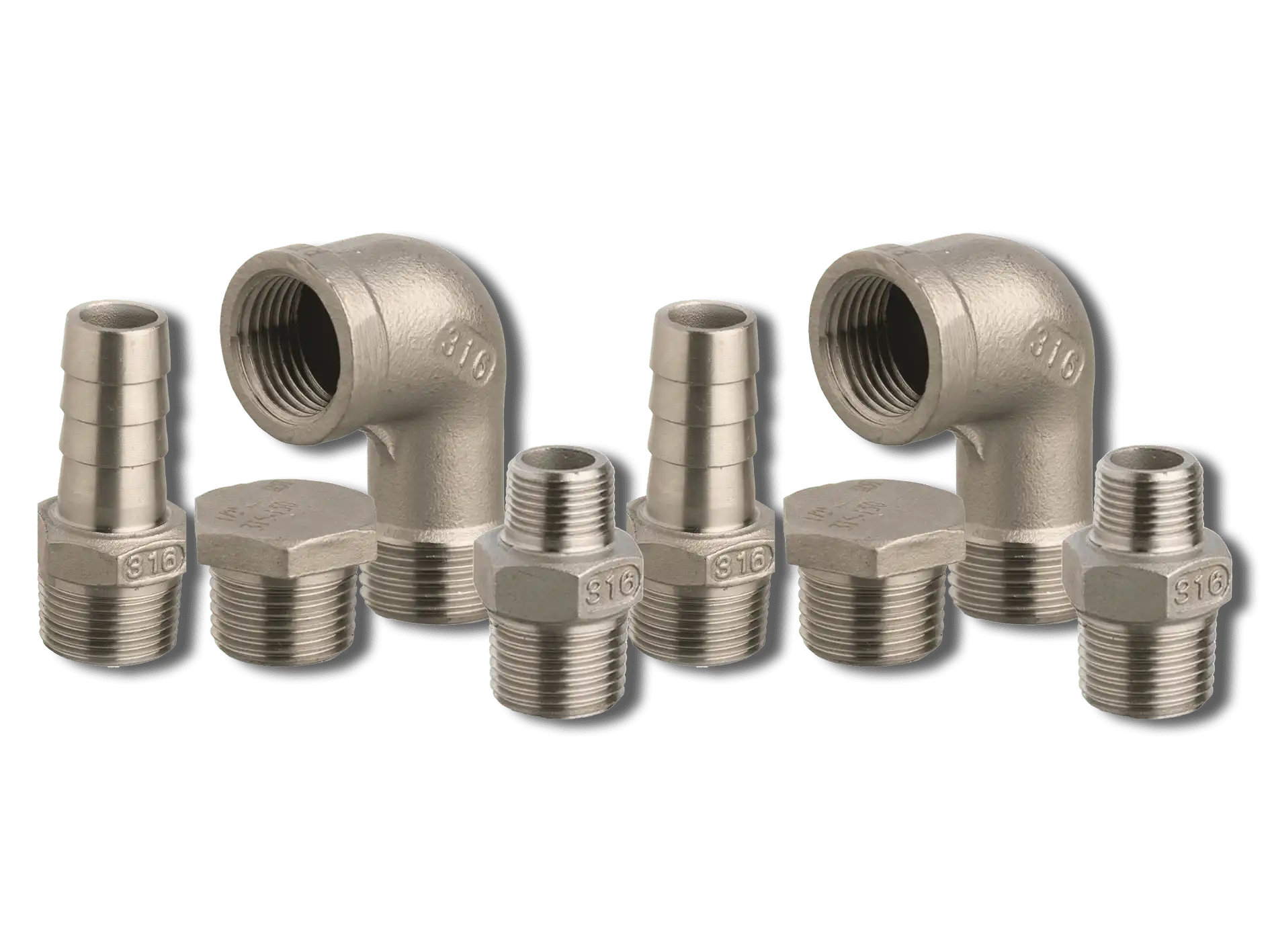 Raccordi filettati inox 150 LBS