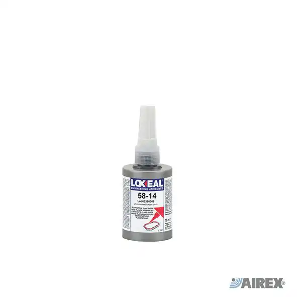 Guarnizioni liquide anaerobiche Loxeal per flange e superfici metalliche piane. AIREX